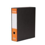 Registratore per Fatture a Leva Dorso 8 Cm. Colourbook Col. Arancio Fluo