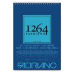 Blocco Spiralato per Tecniche Miste Fabriano 1264 Grammatura 300 g/mq - F.to 29.7 x 42 cm.