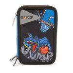 GOPOP Astuccio Triplo Slam Dunk Scuola 2025/26