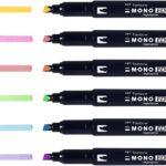 Evidenziatori Mono Edge Tombow Doppia Punta Colore Rosa