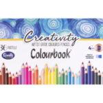 Colourbook Pastelli Artist Grade Creativity – 36 Colori in Latta