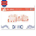 DA VINCI Blocco da Disegno Con Copertina in PPL Misura 33x48 Carta 220 Gr. Liscio
