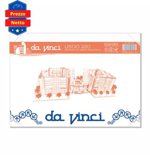 pegasus-blocco-da-vinci-liscio-memotak.jpg DA VINCI Blocco da Disegno Con Copertina in PPL Misura 24x33 Carta 220 Gr. Liscio - immagine 1