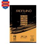 FABRIANO Blocchi  Schizzi Formato A4 120Fogli 90 Gr. Collato
