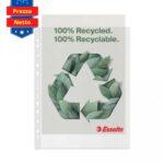 Buste 4 Fori Esselte Deluxe Green F.to 22x30 Conf. da 50 Pz.