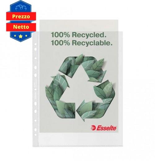 pegasus-buste-forate-green-esselte.jpg Buste 4 Fori Esselte Deluxe Green F.to 22x30 Conf. da 50 Pz. - immagine 1