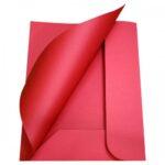 Cartelle 3 Lembi Memotak Gr. 200 Conf. 25 Pz. Colore Rosso