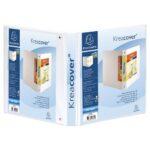 Cartella 4 Anelli Kreacover Exacompta Dorso 40 mm Blù