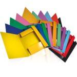 Cartelle 3 Lembi con Elastico Memotak Conf. da 10 Cartelle Colore Blu