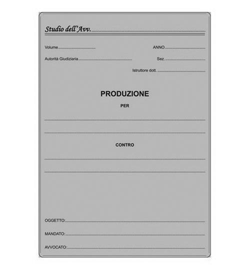 pegasus-cartelle-produzione-memotak-grigio.jpg Cartelle Produzione Memotak per Produzioni Legali Conf. 100 Pz. Col. Grigio - immagine 1