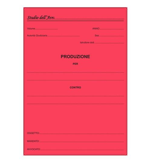 pegasus-cartelle-produzione-memotak-rosso.jpg Cartelle Produzione Memotak per Produzioni Legali Conf. 100 Pz. Col. Rosso - immagine 1