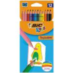 BIC KIDS Colori a Matita Confezione da 12 Pz.