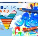 Pastelli Tinta Unita Mina 4.0 Conf. da 12 Colori