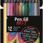 Pennarello Premium Stabilo Pen 68 Arty Confezione 12 Pz.