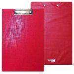 Porta Blocco con Molla 1 Anta F.to A/4 Colore Rosso