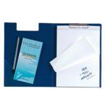 Porta Blocco 2 Ante con Molla Sei Super Block D Blù