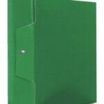 Scatola Project Acco Dorso 4 Cm. Colore Verde