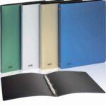 Cartelle 4 Anelli Favorit Metal Diametro 15 MM. Conf. da 20 Cartelle Colori Assortiti