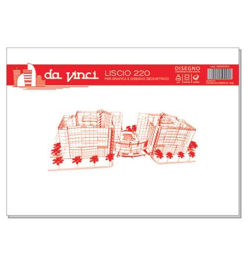 pegasus-ricambi-da-vinci-liscio-33x48-memotak.jpg DA VINCI Ricambi Blocco da Disegno Misura 33x48 Carta 220 Gr. Liscio - immagine 1