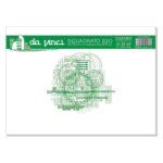 DA VINCI Ricambi Blocco da Disegno Misura 33x48 Carta 220 Gr. Squadrato