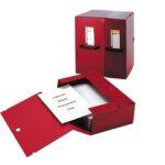 Scatola Sei Archivio Big Dorso 120 Colore Rosso