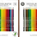 Pastelli Tinta Unita Mina 4.0 Conf. da 18 Colori