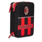 MILAN Astuccio Scuola Completo 3 Zip
