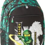 LEGO Ninjago Verde - Zaino Round per la Scuola Elementare Edizione 2024/25