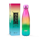 I-TOTAL Borraccia Termica 500 Ml. Metallic Rainbow