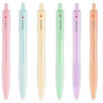 COLOURBOOK Set 6 Penne a Scatto Pastel con una OMAGGIO – Inchiostro Rosso