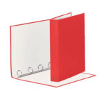 ESSELTE Custodia Meeting 22x30 4 Anelli Dorso 30 Colore Rosso