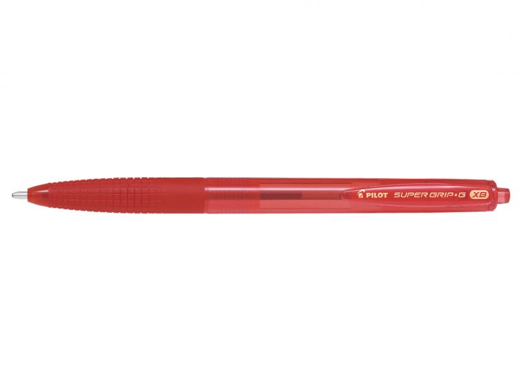pegasus-penne-superg-pilot-xb-rosso.jpg Penna a Sfera Pilot Supergrip G a Scatto Punta XB 1.6 MM. Colore Rosso - immagine 1