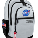 NASA Zaino Ovetto Triplo Originale Colore Grigio Promo