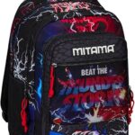 MITAMA Zaino Scuola New Plus Boy Monster Byte Scuola 2024/25