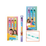 NINNA e MATTI Evidenziatori Glitter con Timbro Originali by Maricart