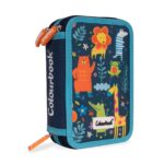 COLOURBOOK Astuccio 3 Zip Jungle Scuola 2024/25