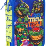 TURTLES Astuccio 3 Cerniere Tartarughe Ninja by Giochi Preziosi Scuola 2024/25