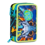 SJ Astuccio 3 Cerniere Led Look Scuola 2025/26