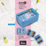 TINTA UNITA Astuccio 3 Zip Jeans Genz Scuola 2024/25 Promo