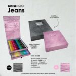 TINTA UNITA GLITTER Cassettiera 36 Pastelli Mina 4.0 Scatola Glitter Nero