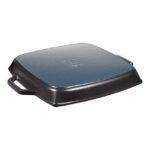 Bistecchiera quadrata nera 33 cm Staub - immagine 2