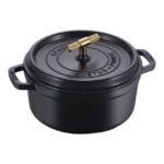 Cocotte Buster+Punch rotonda 24 cm Nera Staub - immagine 2