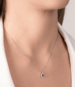 Girocollo Zaffiro Contorno Mini - immagine 2