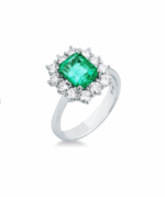 Anello Visconti Smeraldo Grande