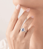 Anello Visconti Zaffiro Kate - immagine 2