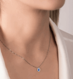 Girocollo Zaffiro Contorno Piccolo - immagine 2