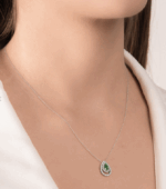 Girocollo Visconti Goccia Smeraldo - immagine 2