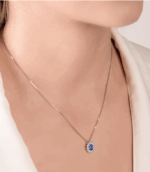 Girocollo Zaffiro Contorno Grande - immagine 2