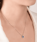 Girocollo Zaffiro Contorno Medio - immagine 2