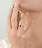 Anello Mirco Visconti Rubino - immagine 2